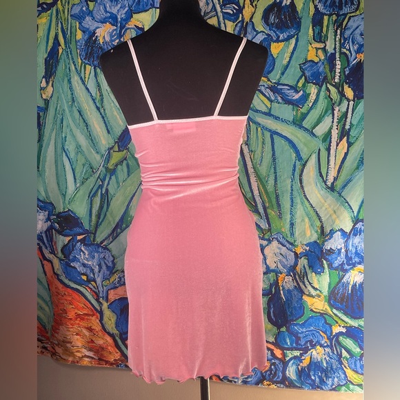 PRESIDENTS DAUGHTER MINI PINK DRESS - Picture 4 of 4